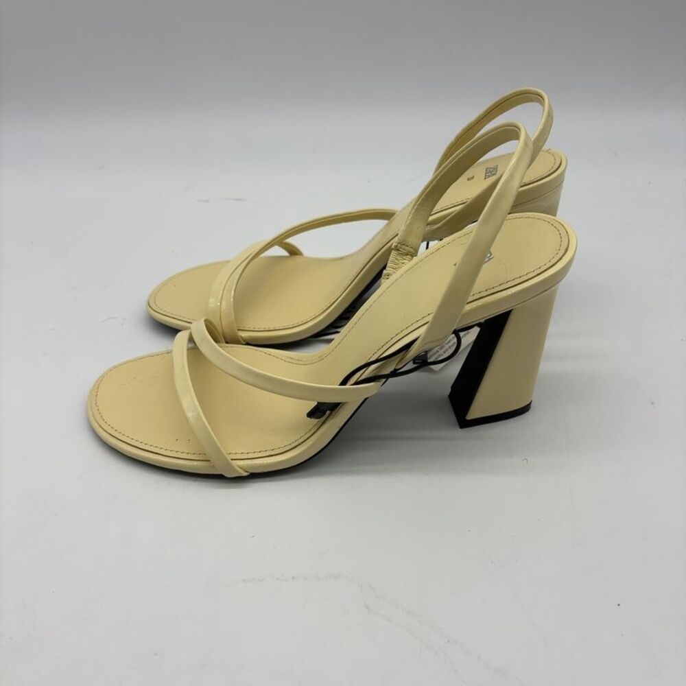 Zara Strappy Wide Heeled Sandals - Picture 2 of 5